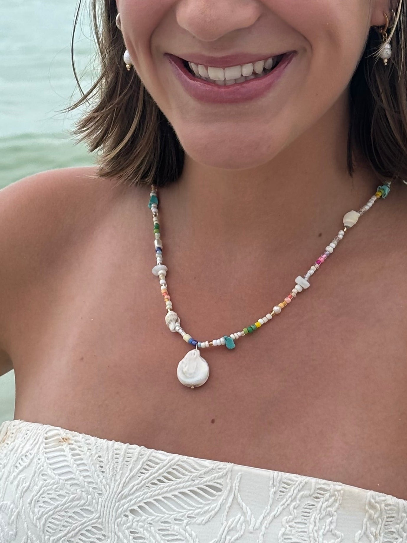 Beaded Golden Hour Necklace